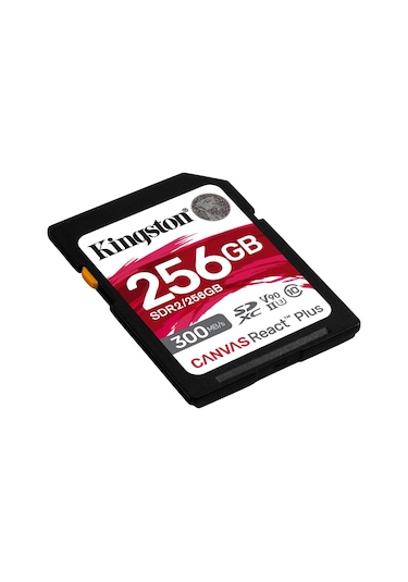 Kingston Canvas React Plus SDR2/256GB SDXC UHS-II 256 GB Hafıza Kartı