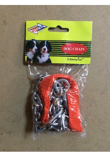 Raider Mini Kedi Köpek Zincir Uzatma Gerdirme 3,5 Mm 1 Metre
