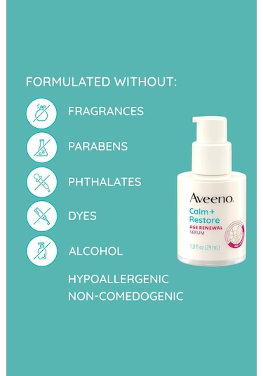 Aveeno Calm + Restore Age Renewal Serum 29 ML