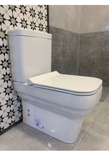 Seramiksan A091030H Bold Kanalsız Duvara Sıfır Klozet Takımı