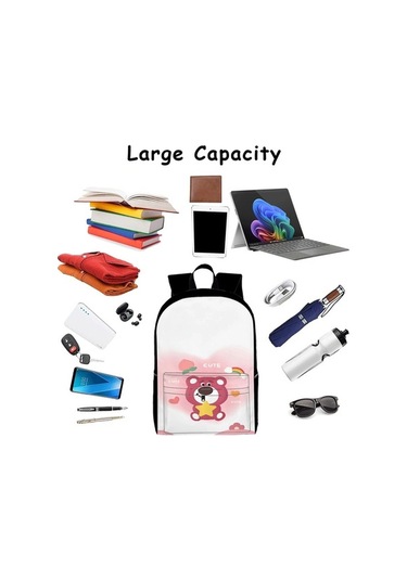 Trendooze Ve Siyah Siyah Sırt Seyahat, Organizasyon Kılıfı Kawaii Karikatür, İş, İle Gençler, Dizüstü Çoklu Çantası, Bölmeleri Bilgisayar Abd18 15.6 Dz Siyah