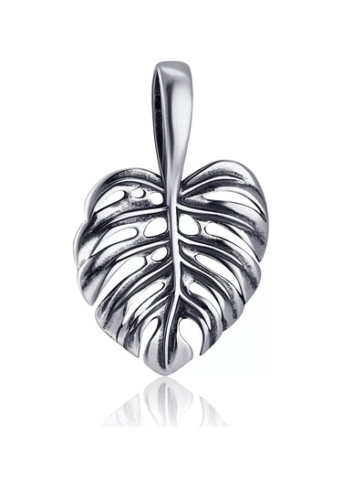 Lucente 925 Ayar Gümüş Monstera Yaprağı Kolye 215007326