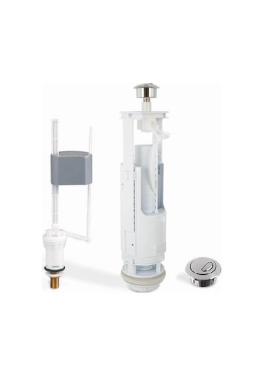 Creavit Nova Rim-Off Kanalsız Duvara Dayalı Klozet Seti 4 Parça