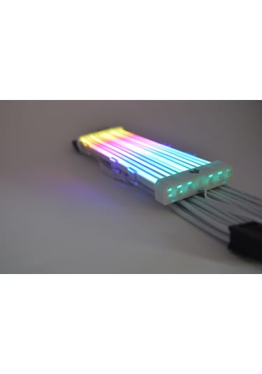 Mm Strimer -8+8+8 Pin Vga - Gpu Argb Uzatma Kablosu