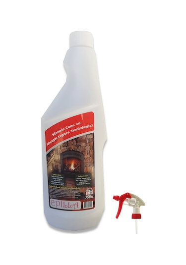 Şömine Camı Fırın Yanık Ve Is Temizleyici Güçlü Yağ Ve Kir Sökücü