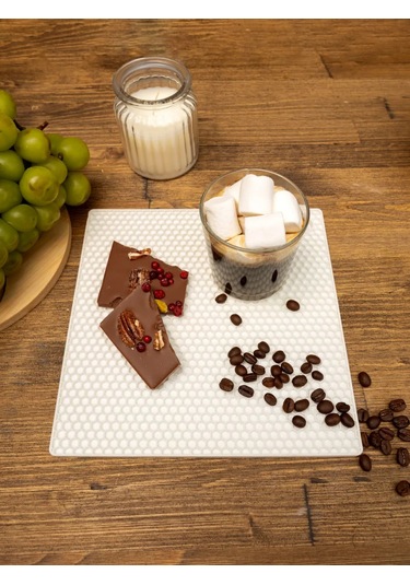 Arrıchi Sıcak Yemekler İçin Mutfak Silikon Standı 177775603 Beyaz