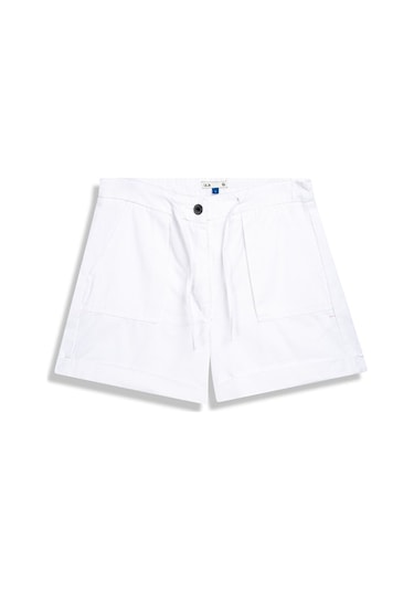 Ltb Basıc Gabardin Regular Mini Beyaz Şort 012254100725008 14020 Beyaz