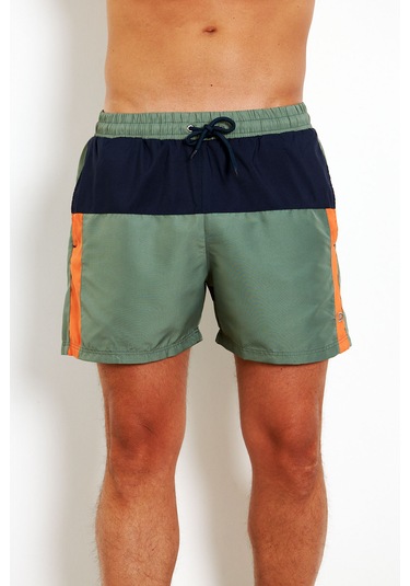 Enrico Ferry Erkek Haki Cepli Hızlı Kuruyan Deniz Şortu Edy2499h