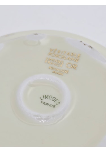 Veritable Limoges Aşıklar Figürlü Porselen Kapaklı Kutu