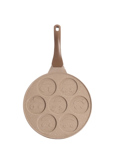 Thermoad Emojili Pankek Tavası Vizon