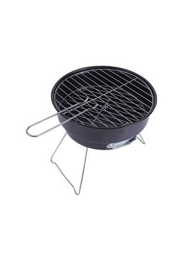 Sones Taşınabilir Küçük Açık Katlanır Yuvarlak Barbekü Izgarası Vahşi Kamp Pişirme Aletleri, Özellikler: Saklama Çantası Yok