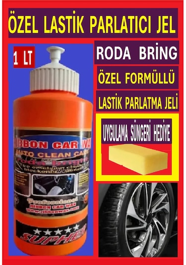 Rb Roda Brıght Lastik Parlatıcı Jel 1 Lt