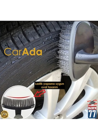 Tekerlek Lastik Temizleme Fırçası