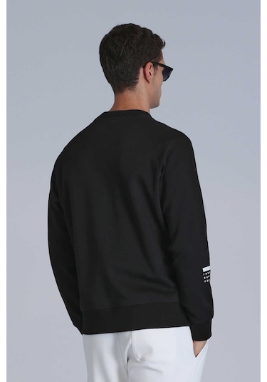 Lufian Erkek Sweatshirt Siyah 112030144 Squıre 25kn28000037 N28012 Siyah
