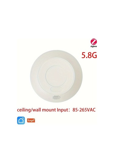 Motion003 Zigbee 5.8g Dairesel Zigbee3.0 Wifi 24g Mmwave Radar Insan Varligi Hareket Sensoru Isik Anahtari 110 220v