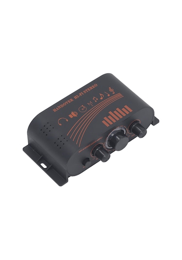 Moveevo 12v Dc 2x20w Hi-fi Güç Amfi - Düşük Gürültü, Stereo Ses, Hoparlörler, Tv, Cep Telefonu İçin