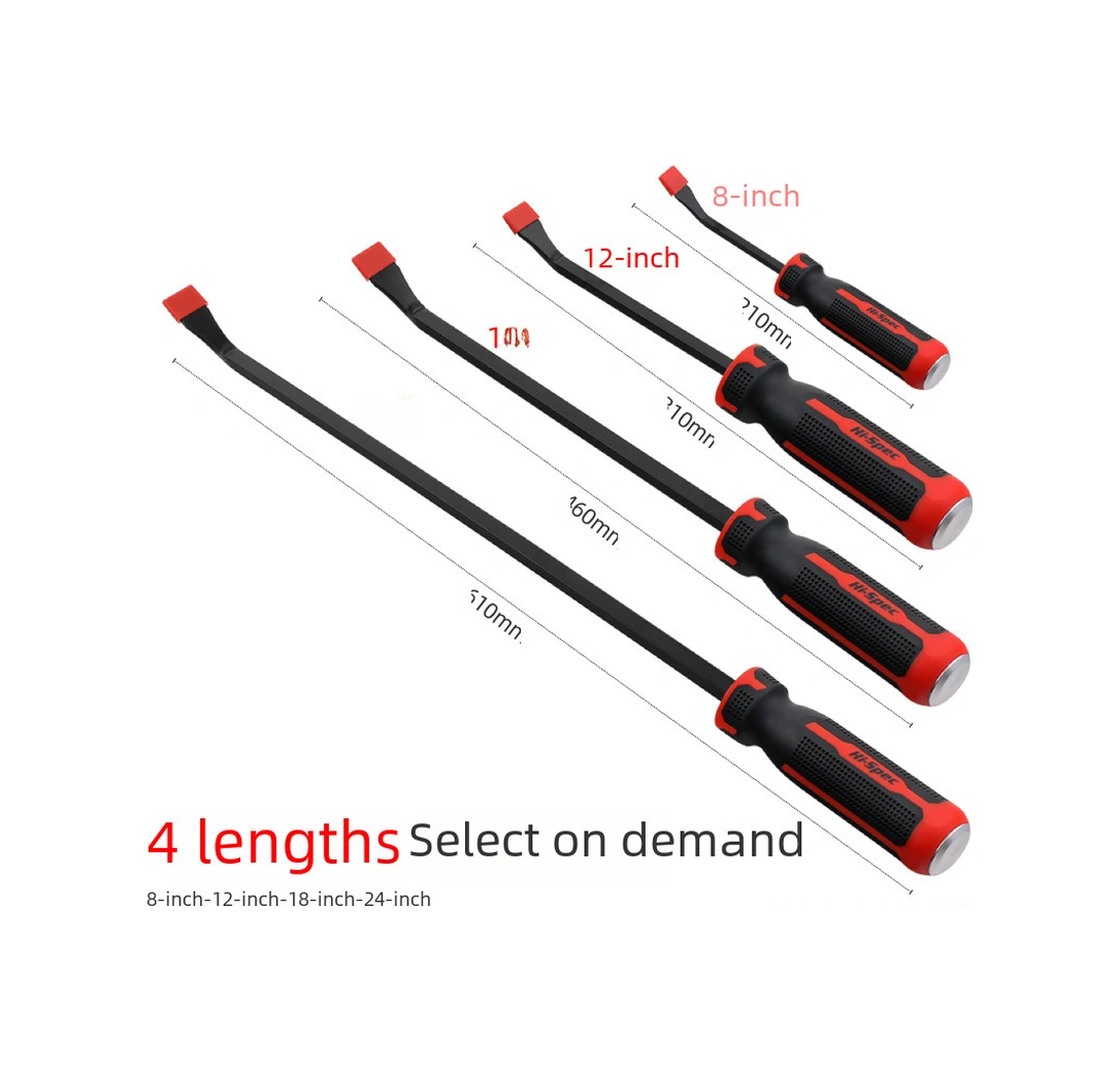 Youtek 24 İnç Çok Amaçlı Tamir Çubuğu - Otomobil Bakımı, Ahşap İşleri Ve Çivi Çekici İçin Dayanıklı Fırça Uçlu Çekme Aracı