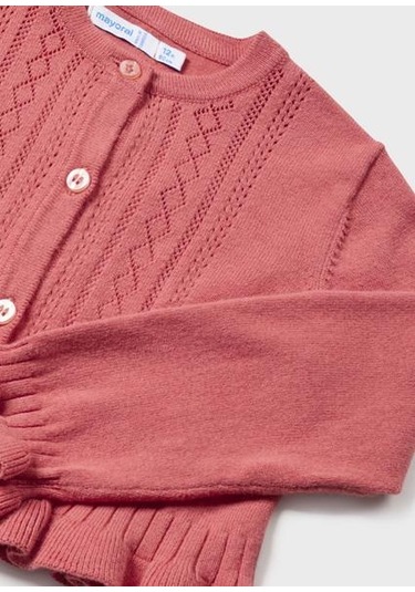 Mayoral Kız Bebek Nar Çiçeği Örme Hırka 01382 Yeşil