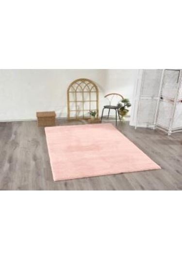 Jassrug Kürk Halı 80x120 Pudra Pudra Pudra