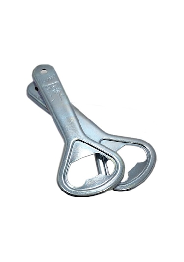 Şişe Açacağı 2 Adet Birden Metal Meşrubat Açacağı Soda Kapak Açac Gümüş