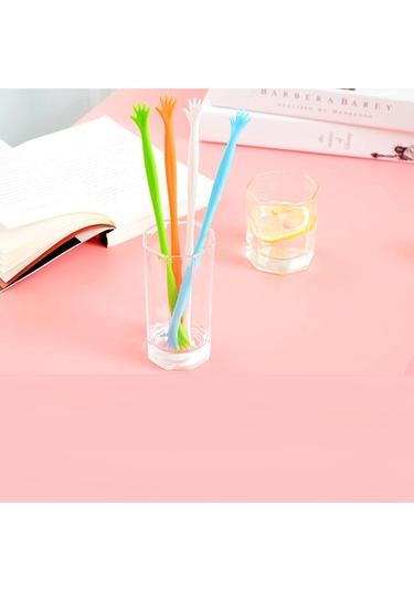 El Şeklinde Karıştırıcı Çubuk Çırpıcı Çay Kahve Karıştırma Servis