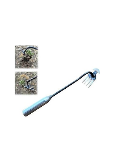 Pazly Yabani Ot Temizleme İçin Dayanıklı Çift Çelik Çapa - Geeroyoo Dişli Bahçe Aleti 4-wj