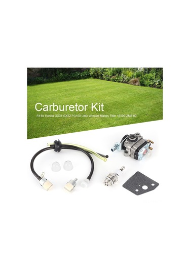 Geeksen Gx31 Gx22 Fg100 Little Wonder Mantis Çapa Makinesi İçin Yüksek Kaliteli Alüminyum Karbüratör Ve Yakıt Hattı Kit