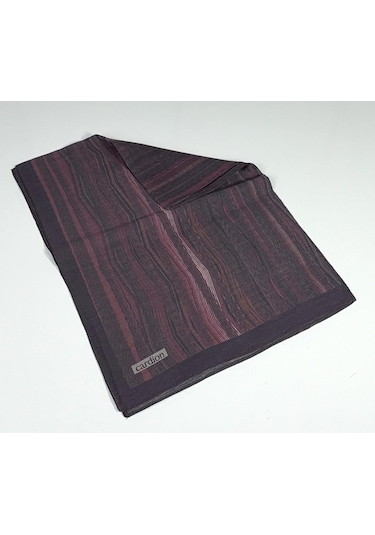 Cardion Pamuk İpek Şal - 70 X 180 - 06303 Mürdüm - Pudra