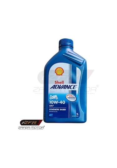 Shell Advance Ax7 10w-40 Y.sentetik Motor Yağı 1lt 2024 Üretim