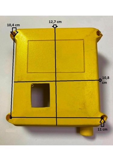 Kutu-Elektrik Motor Klemens, Kondansatör Kutusu-0,5 + 1Hp Motorlar-Start/Stop Anahtar Yuvalı-Yedek