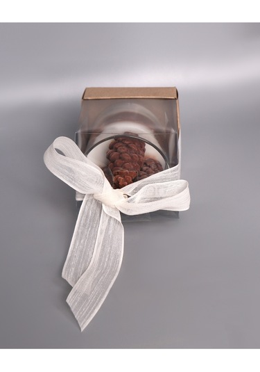 Dekoratif Kokulu Mum Kozalak Kozalak Mum