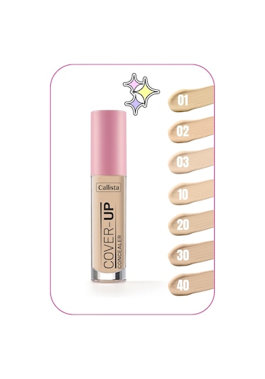 Callista Cover Up Concealer Yoğun Kapatıcı Göz Altı Kapatıcısı - 30 Soft Sand