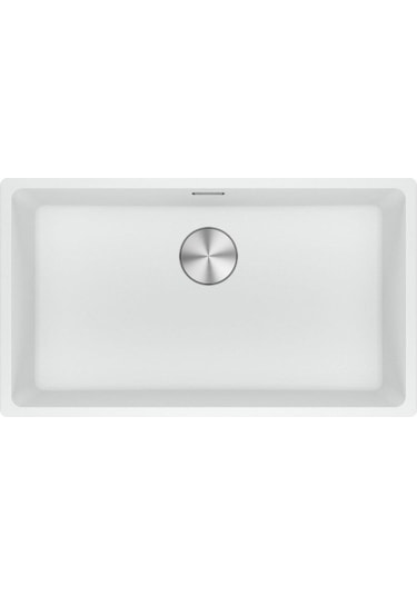 Franke Mrg 110-72 Granit Eviye. Bianco. Tezgahaltı. Tek Hazne. 72 x 40 CM