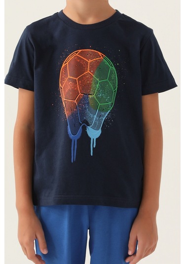 Rolypoly Soccer Lacivert Erkek Çocuk Bermuda Takım 5274-43129 Lacivert