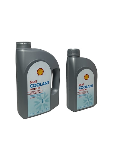 Shell Coolant Longlife 4 Mevsimlik Kırmızı Antifriz 3+1 Litre