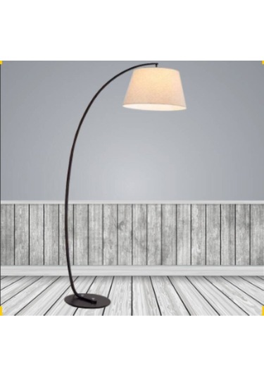Riolight Retro,rustik,vintage1 Hareketli Krem Kumaş Başlık Siyah
