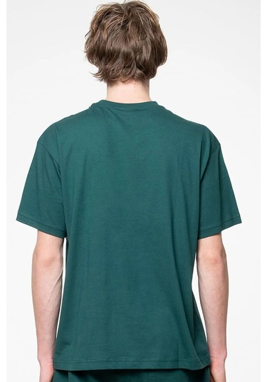 Soon To Be Announced Essentials Oversize Unisex T-shirt Unisex Pamuklu Oversize Tişört Yeşil