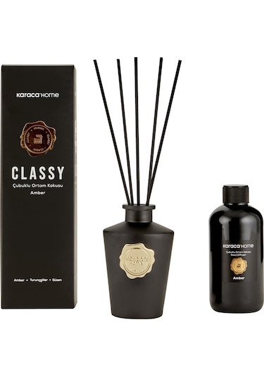 Karaca Home Classy Ambre Çubuklu Ortam Kokusu 200 ML
