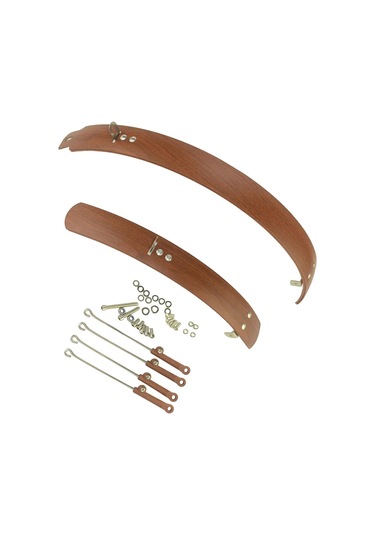 Suntek Katlanır Bisiklet Çamurluk Ön Ve Arka Çamurluklar 20-inç-kahverengi Kahverengi