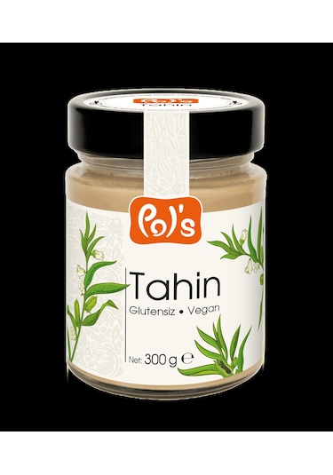 Pol's Saf Susam Tahin 300g - Vegan Ve Glutensiz