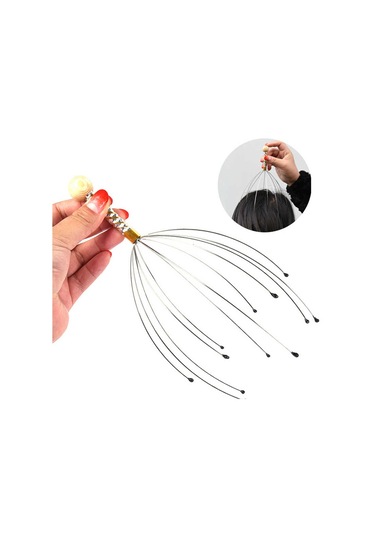 Kafa Masajı Ahtapot Rahatlatıcı Masaj Aleti, Vücut Masaj Aleti, Saç Derisi Masaj Aletleri, Elde Taşınabilir Kafa Masajı Karıncalayıcı, Derin Rahatlama İçin Kaşıyıcı, Saç Uyarımı Ve Stres Giderici Çok Renkli