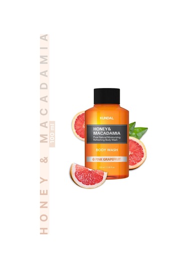 Kundal Honey & Macadamia Pink Grapefruit Pure Body Wash 100 ML