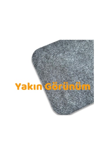 Beylini Kaymaz Merdiven Halısı Kendinden Yapışkanlı 1 Adet 20x75 Gri