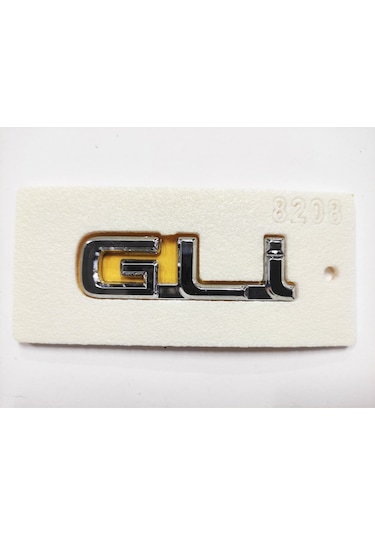 Toyota Gli Arma Bagaj Yazısı Yapıştırma 7cmx2cm 8208