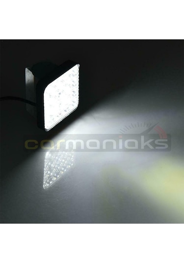 Cree Off Road Sis Farı - Lamba 16 Led Kare Çalışma Lambası 2 Adet