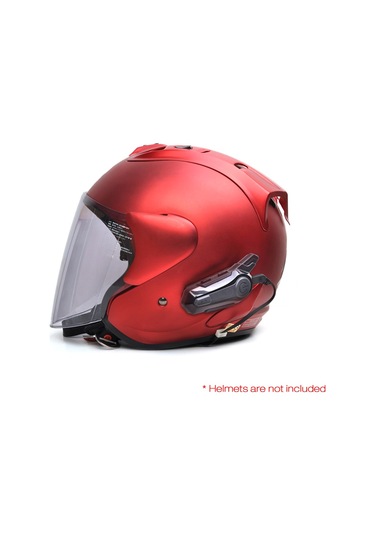 Vkemall Motosiklet Kasklarına Uygun Bluetooth İnterkom Kulaklığı Sadece Ön Ve Arka Koltuk İnterkomunu Destekler