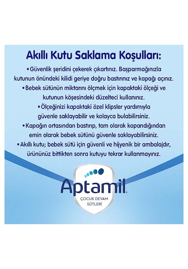Aptamil 1 Bebek Sütü 800 x 2 Adet 1600 G