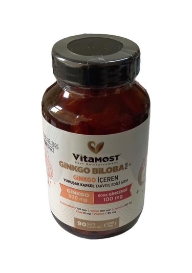 Vitamost Ginko Biloba Kore Ginsengi 90 Kapsül