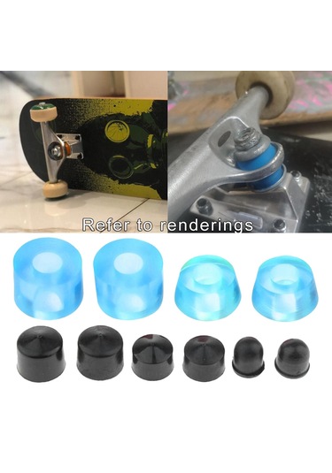 Homyl Açık Için Yumuşak Kaykay Kamyon Burç Kiti Temiz-mavi Temiz Mavi Çok Renkli