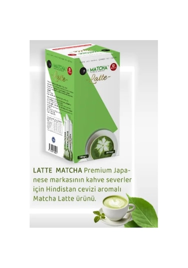 Bilge Matcha Premium Japenese Latte, Kahve Ve Hindistan Cevi